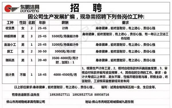 涧头招工信息最新招聘，开启职业发展新篇章