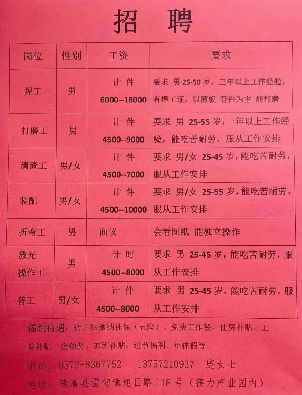 济宁人才网普工最新招聘，开启职业发展新篇章