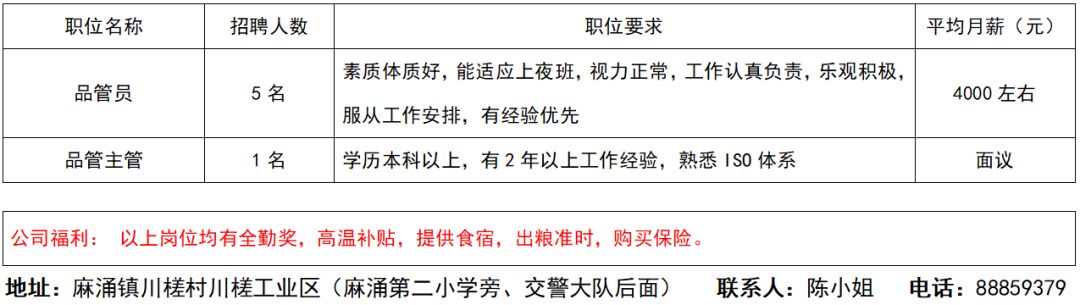 黄桥暑假招工信息最新招聘